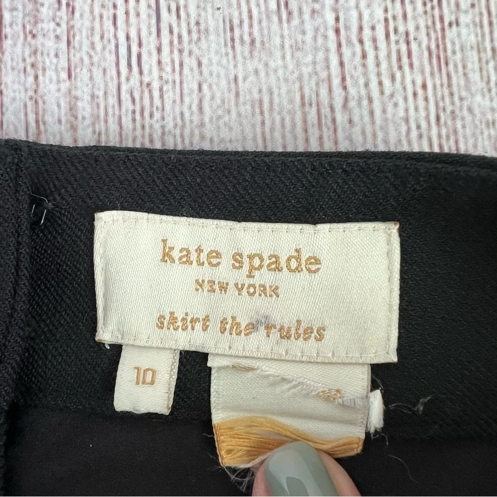 KATE SPADE Wool Black Skirt 4